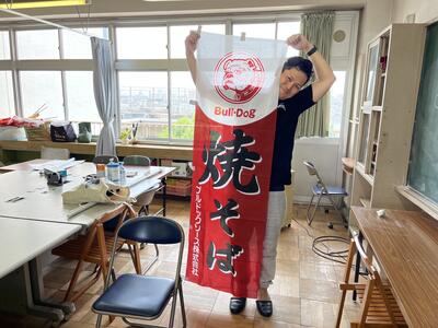 なにか見つけてお茶目に写真写ってくれる会長